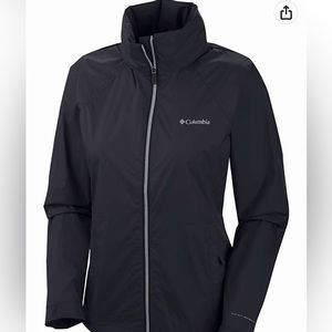 Columbia windbreaker with a hidden hoodie